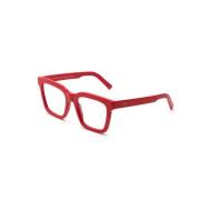 Glasses Retrosuperfuture , Red , Unisex