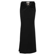 Quartz Maxi Rok - Innovatief Ontwerp Christopher Esber , Black , Dames