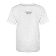 Oversized T-shirt met konijnprint Domrebel , White , Dames