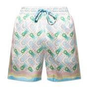 Zijden shorts Casablanca , Multicolor , Heren