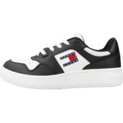 Retro Basket Sneakers Tommy Jeans , Black , Dames