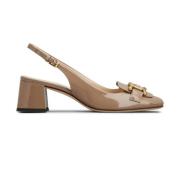 Tronchetto C413 - Stijlvolle Laars Tod's , Beige , Dames