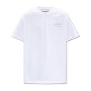 T-shirt met logo Iceberg , White , Heren