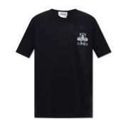 Bedrukt T-shirt Iceberg , Black , Heren