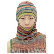 Gestreepte Balaclava Hood Trui Aries , Multicolor , Dames