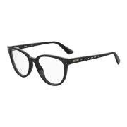 Modieuze Bril Mos596 Moschino , Black , Dames