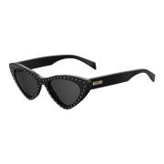 Stijlvolle zonnebril Mos006/S Moschino , Black , Dames