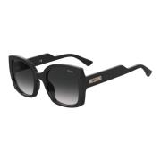 Stijlvolle zonnebril Mos124/S Moschino , Black , Dames