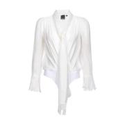 Elegante Body Top voor Vrouwen Pinko , White , Dames