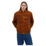 Light Jackets Carhartt Wip , Brown , Heren