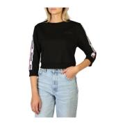 Dameskatoenen sweatshirt in effen kleur Moschino , Black , Dames