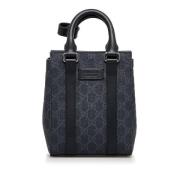 Pre-owned Coated canvas gucci-bags Gucci Vintage , Black , Dames