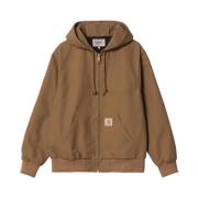 Actieve jas met waterafstotende stof Carhartt Wip , Brown , Heren