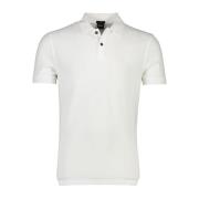 Heren Wit Poloshirt Korte Mouw Hugo Boss , White , Heren