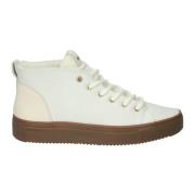 Arnaq - Off White - Sneaker (mid) Blackstone , White , Dames