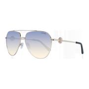 Gouden Aviator Zonnebril Guess , Yellow , Dames