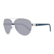 Zilveren Aviator Zonnebril voor Vrouwen Guess , Gray , Dames