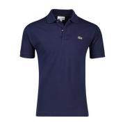 Donkerblauw poloshirt met korte mouwen Lacoste , Blue , Heren