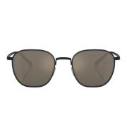 Unisex Rynn Zonnebril met Art Déco Design Oliver Peoples , Black , Uni...