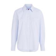 Oversize Tommy Jeans Shirt Tommy Hilfiger , Blue , Dames