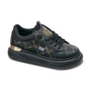 Dames Platform Sneakers van Synthetisch Leer Cavalli Class , Black , D...