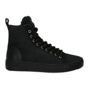 Akna - Nero - Sneaker (high) Blackstone , Black , Dames