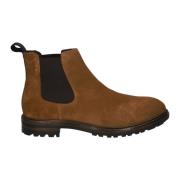 Handgemaakte Chelsea boots voor heren Blackstone , Brown , Heren