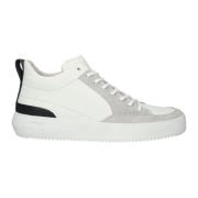 Kevin - White Antartica - Sneaker (mid) Blackstone , White , Heren