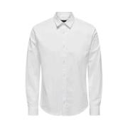 Overhemden Only & Sons , White , Heren