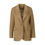 Stijlvolle Blazer Co'Couture , Brown , Dames