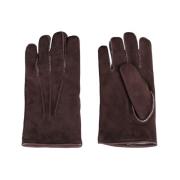 Zachte Shearling Handschoenen voor Koude Winterdagen Moorer , Brown , ...