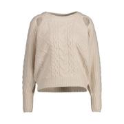 Stijlvolle Trui voor Vrouwen Co'Couture , Beige , Dames