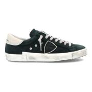 Groene Prsx Lage Sneakers Philippe Model , Green , Heren