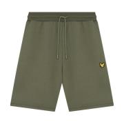Fleece Shorts voor Mannen Lyle & Scott , Green , Heren