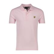 Roze poloshirt met korte mouwen Lyle & Scott , Pink , Heren