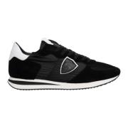 Zwarte Trpx Lage Top Sneakers Philippe Model , Black , Heren