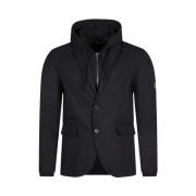 Hoodie Blazer | Zwart Radical , Black , Heren