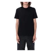 Zwart Katoenen T-Shirt - Klassieke Stijl, Aw23 Salvatore Ferragamo , B...