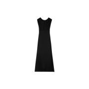 Midi120 Jurk Jil Sander , Black , Dames