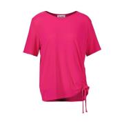 Roze T-shirt met Plooien Joseph Ribkoff , Pink , Dames