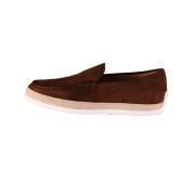 Suède Loafer in Donkerbruin Tod's , Brown , Heren