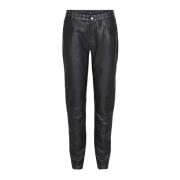 Leren Broek Skins 10853 - Stijlvolle leren broek Btfcph , Black , Dame...