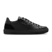 Sneakers met logo Moschino , Black , Heren