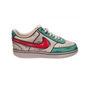 Custom Comics Court Vision Sneakers Nike , White , Heren