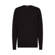 1985 Crew Neck Sweater Tommy Hilfiger , Black , Heren