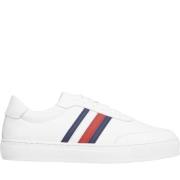 Witte Mono Sneakers Tommy Hilfiger , White , Heren