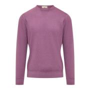 Cloud Crew Neck Sweater Filippo De Laurentiis , Purple , Heren