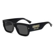 Vintage zonnebril Dsquared2 , Black , Heren