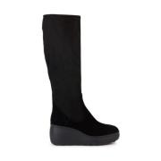 High Boots Geox , Black , Dames