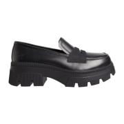 Chunky Combat Loafer - Zwart Calvin Klein Jeans , Black , Dames